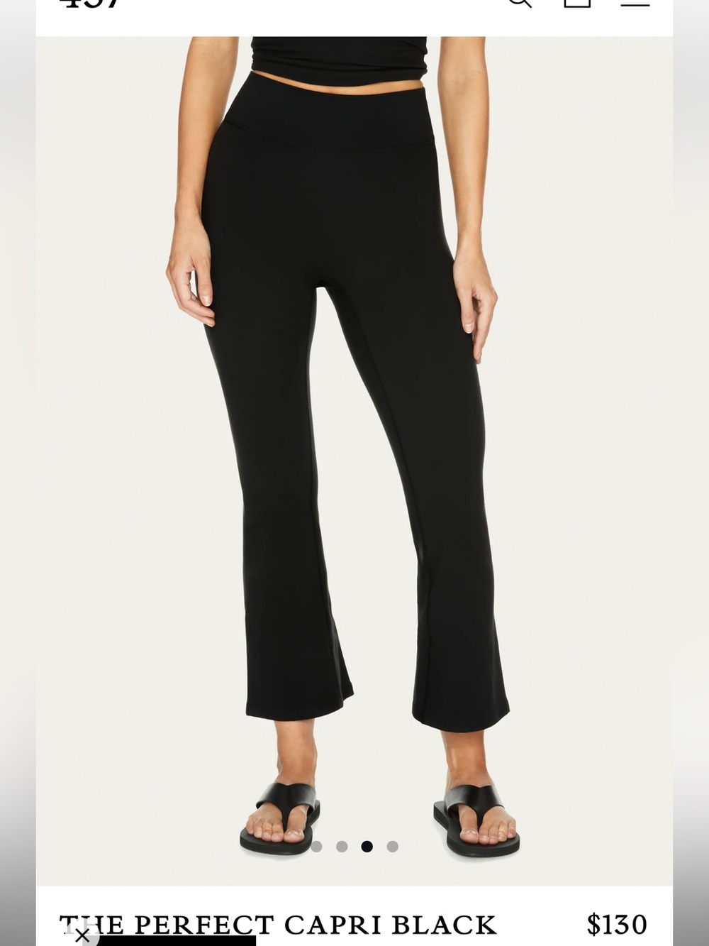437 the Perfect Capri Pant